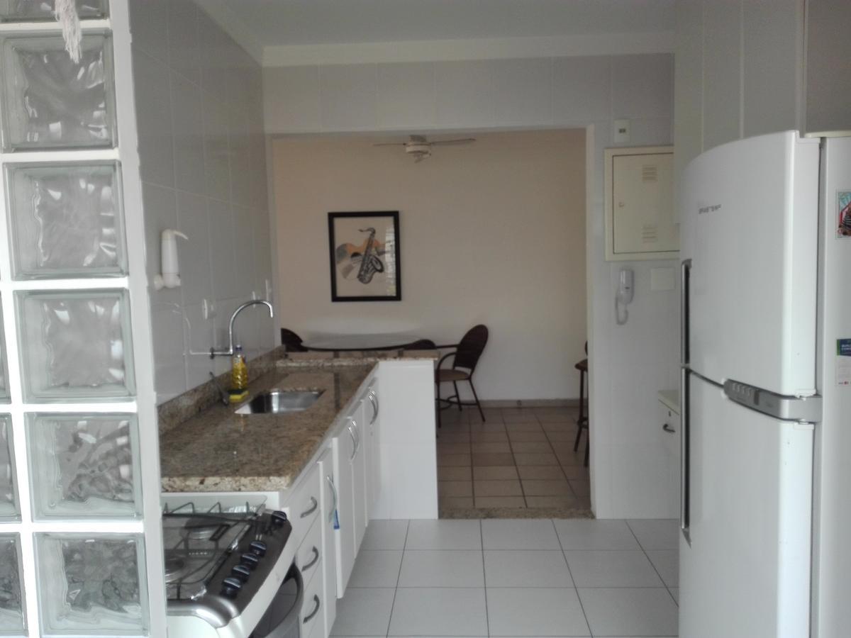 Apartamento 1 Dormitorio Asturias Guaruja Bagian luar foto